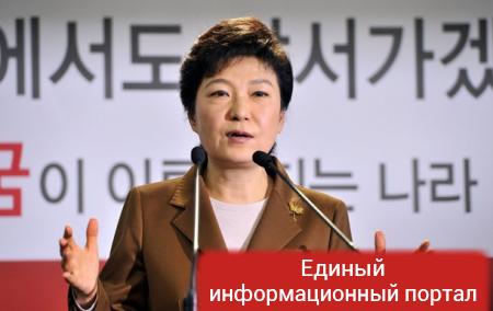 Президент Южной Кореи отказалась давать показания