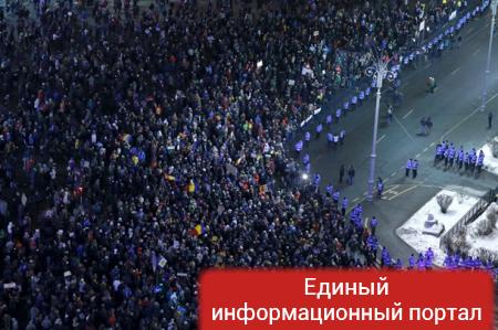 Румыны протестуют против законов для преступников