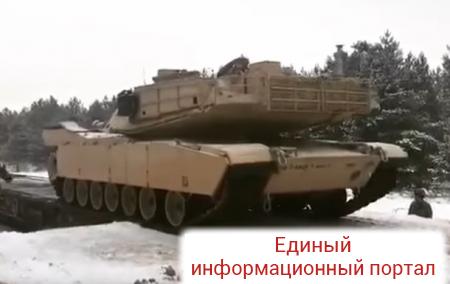 В Польшу доставили танки для сдерживания России