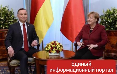 Меркель и Дуда обсудили конфликт в Украине
