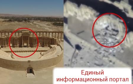 Россия показала разрушененные памятники Пальмиры