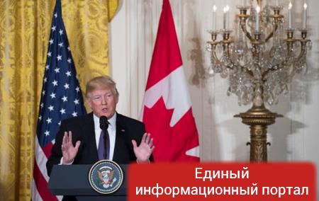 Трамп отказался кардинально менять принципы торговли с Канадой