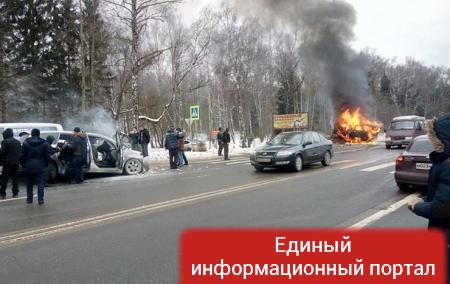 В ДТП под Москвой погибли девять человек