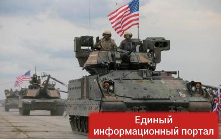 В Эстонию прибыла тяжелая боевая техника США