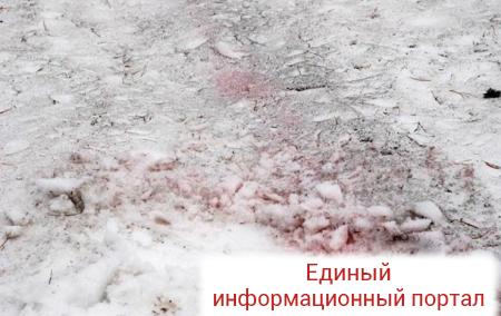 В России выпал красный снег