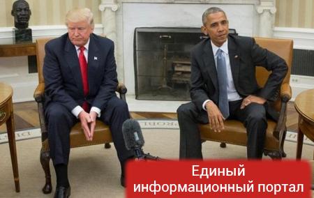 Обама стоит за утечкой связей Трампа с Россией - СМИ