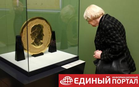 В Берлине украли золотую монету весом 100 кг