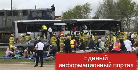 В США столкнулись поезд и автобус, есть жертвы