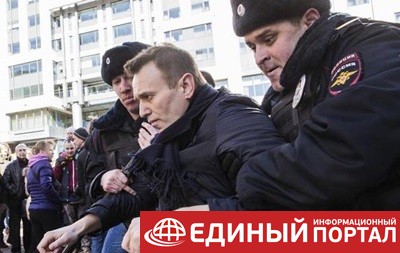 В России арестовали Навального