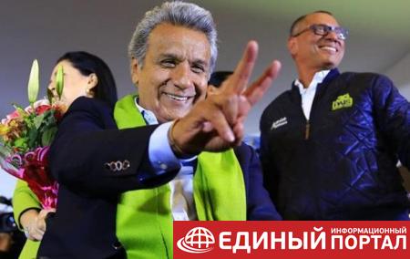 На выборах президента Эквадора лидирует Ленин Морено