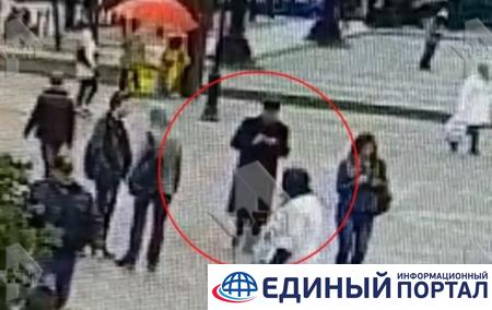 Появилось видео с "петербургским террористом"