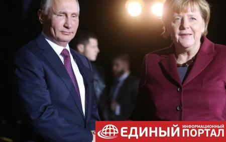 Путин и Меркель обсудят ситуацию на Донбассе