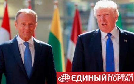 Туск: У США и Евросоюза общая позиция по Украине
