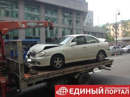 В России водитель грузовика разбил 20 автомобилей