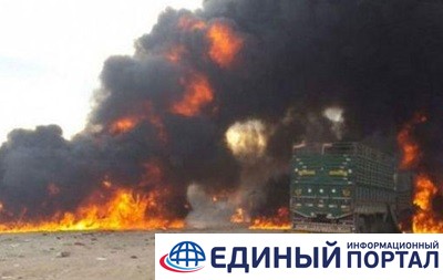 Самолеты РФ уничтожили колонну автомобилей в Сирии