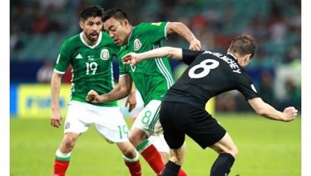 Мексика обыграла Новую Зеландию в матче Кубка конфедераций
