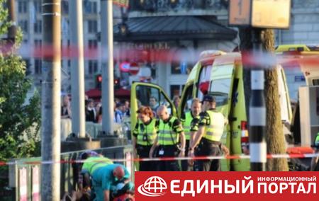 Наезд на пешеходов в Амстердаме: пострадали восемь человек