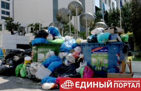 В Греции мусорный коллапс из-за забастовки