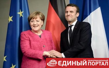 Выборы во Франции: Меркель поздравила Макрона с победой