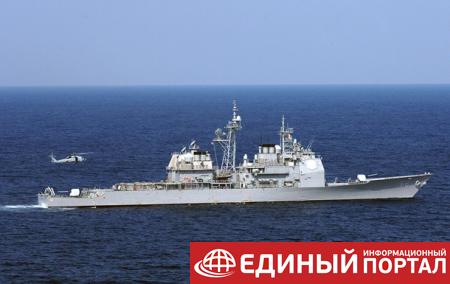 Американский ракетный крейсер вышел из Черного моря