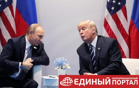 Белый дом: Трамп и Путин обсуждали санкции