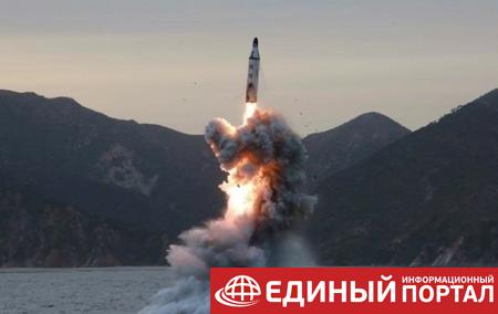 КНДР запустила очередную ракету