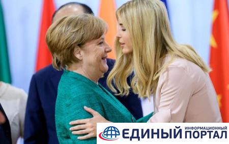 Меркель высказалась о замене Трампа его дочерью на G20