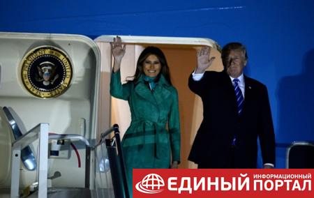 Трамп прибыл в Польшу с визитом