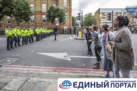В Лондоне протестуют из-за смерти задержанного