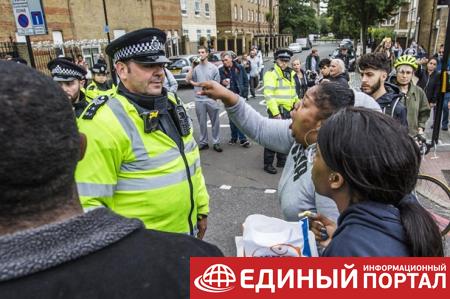 В Лондоне протестуют из-за смерти задержанного