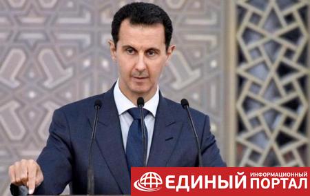 Асад благодарен России и Ирану за поддержку