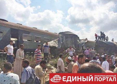 В Египте столкнулись два поезда, более 20 погибших