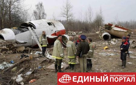 В РФ отвергают выводы о следах взрыва на самолете Качиньского
