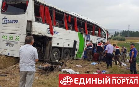 В Турции разбился автобус: пять погибших