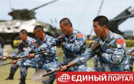 Китай проведет военные учения в России