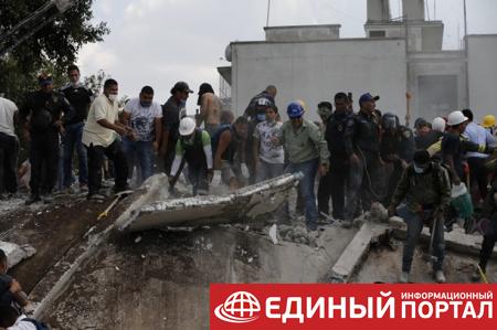 Землетрясение в Мексике: почти 120 жертв