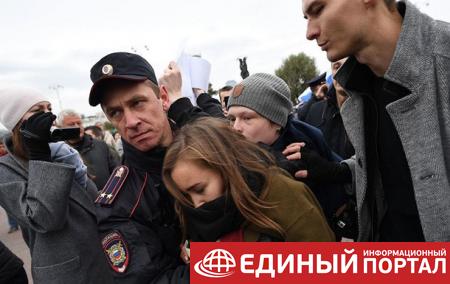 Акции протеста в России: задержали более 260 человек