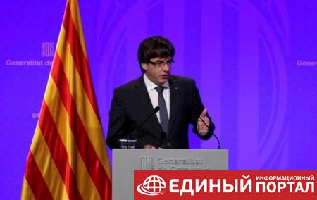 Каталония отложила объявление независимости