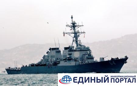 Черное море покинул эсминец ВМС США