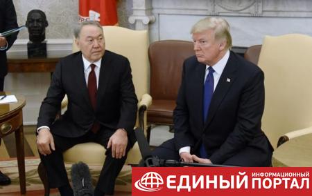 Назарбаев и Трамп обсудили минские переговоры по Донбассу