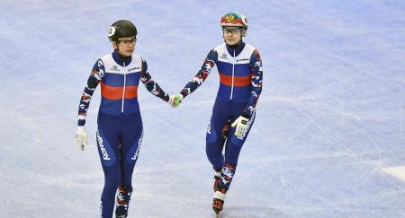 Сборная России заняла третье место в медальном зачете на ЧЕ по шорт-треку