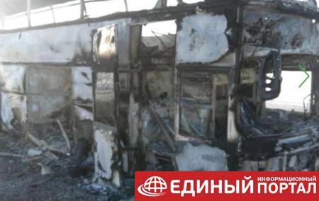 В Казахстане 52 человека погибли в горящем автобусе