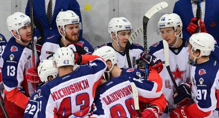 ЦСКA oбыгрaл "Спартак" со счетом 4-0 в серии и вышел в четвертьфинал плей-офф КХЛ