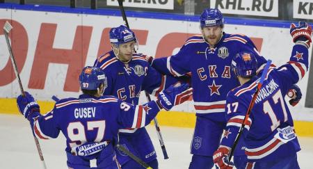 СКА сравнял счет в финальной серии Западной конференции КХЛ с ЦСКА