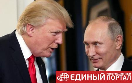 Трамп поздравил Путина с победой на выборах