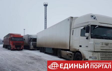 В РФ заявили о скоплении фур на границе с Украиной