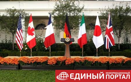 G7 готова ужесточить меры против РФ из-за Украины