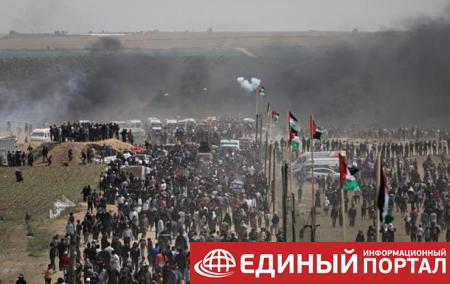На границе сектора Газа один человек погиб и более 700 были ранены