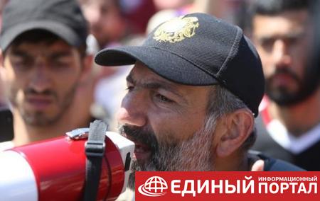 Пашиняна официально выдвинули кандидатом на пост премьера Армении