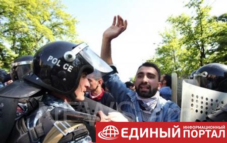 Протесты в Армении: задержаны 30 человек